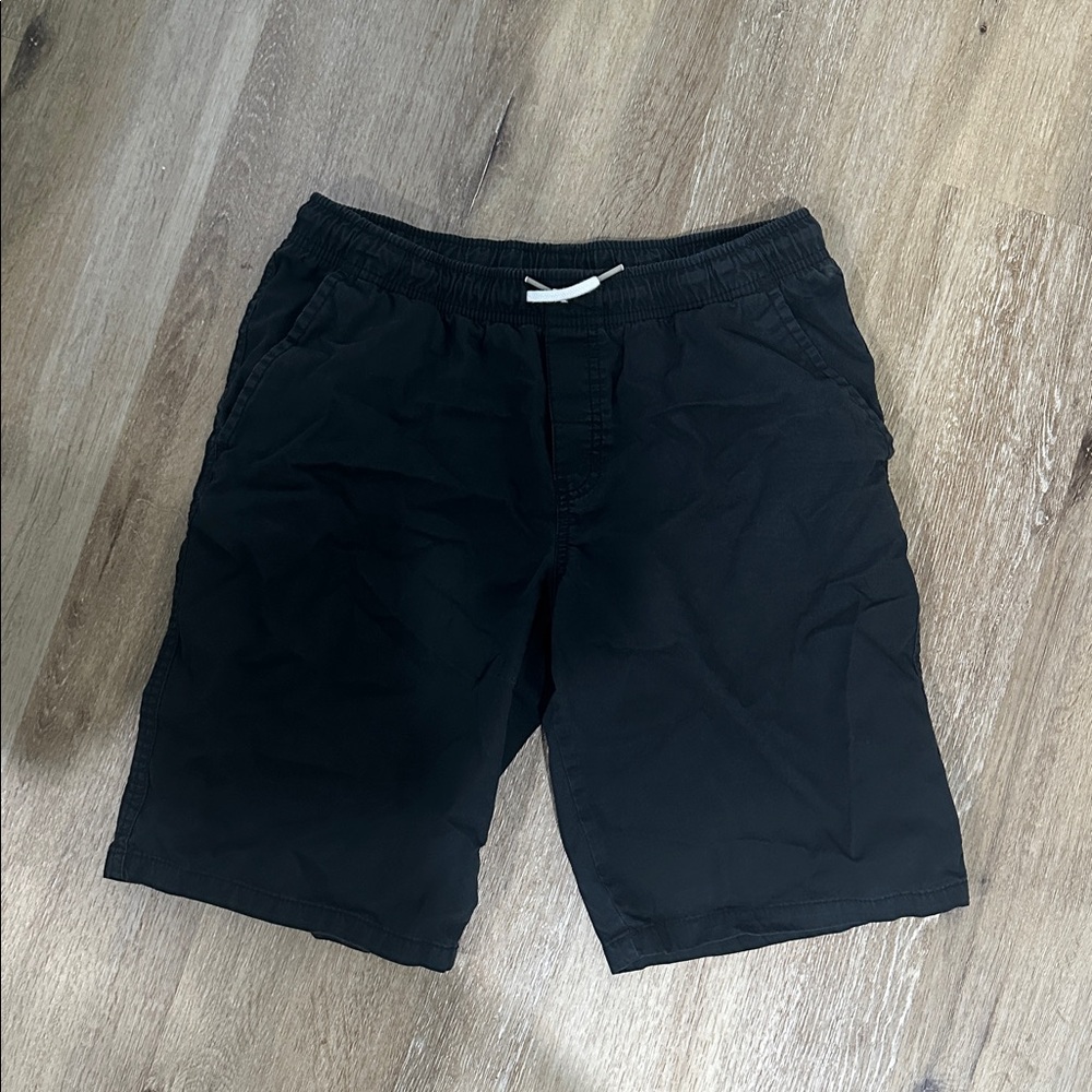 Black Casual Shorts